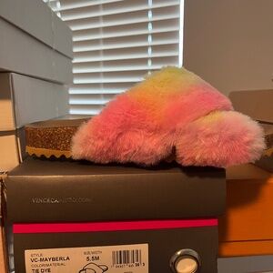 Vince Camuto Fluffy Slipper Shoe